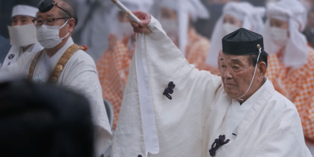 天河神社 柿坂神酒之祐（みきのすけ）さん 神事